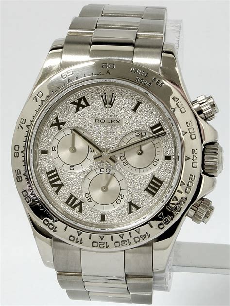 mens white gold rolex daytona|rolex daytona 18k white gold.